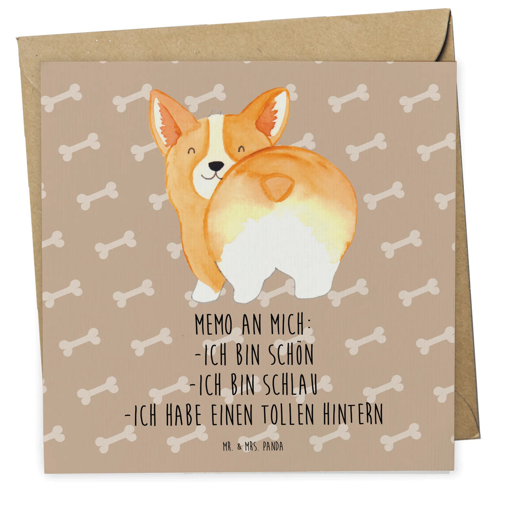 Deluxe Karte Corgi Po Karte, Grußkarte, Klappkarte, Einladungskarte, Glückwunschkarte, Hochzeitskarte, Geburtstagskarte, Hochwertige Grußkarte, Hochwertige Klappkarte, Hund, Hundemotiv, Haustier, Hunderasse, Tierliebhaber, Hundebesitzer, Sprüche, Corgie, Hundeliebe, Motivation, Selbstliebe, Spruch