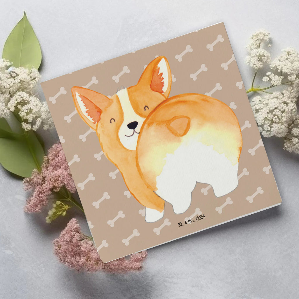 Deluxe Karte Corgi Po Karte, Grußkarte, Klappkarte, Einladungskarte, Glückwunschkarte, Hochzeitskarte, Geburtstagskarte, Hochwertige Grußkarte, Hochwertige Klappkarte, Hund, Hundemotiv, Haustier, Hunderasse, Tierliebhaber, Hundebesitzer, Sprüche, Corgie, Hundeliebe, Motivation, Selbstliebe, Spruch