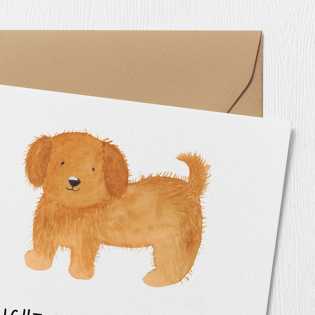 Deluxe Karte Hund Flauschig Karte, Grußkarte, Klappkarte, Einladungskarte, Glückwunschkarte, Hochzeitskarte, Geburtstagskarte, Hochwertige Grußkarte, Hochwertige Klappkarte, Hund, Hundemotiv, Haustier, Hunderasse, Tierliebhaber, Hundebesitzer, Sprüche, Hunde, Frauchen, Hundemama, Hundeliebe