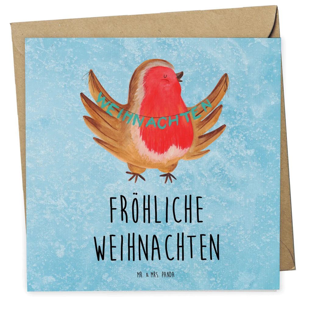 Deluxe Karte Rotkehlchen Weihnachten Karte, Grußkarte, Klappkarte, Einladungskarte, Glückwunschkarte, Hochzeitskarte, Geburtstagskarte, Hochwertige Grußkarte, Hochwertige Klappkarte, Winter, Weihnachten, Weihnachtsdeko, Nikolaus, Advent, Heiligabend, Wintermotiv, Frohe Weihnachten, Weihnachtsmotiv, Weihnachtsgruß, Vogel, xmas