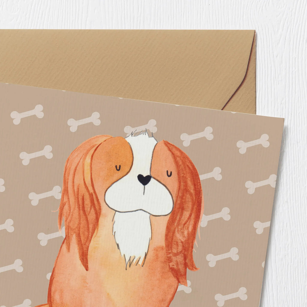 Deluxe Karte Hund Cavalier King Charles Spaniel Karte, Grußkarte, Klappkarte, Einladungskarte, Glückwunschkarte, Hochzeitskarte, Geburtstagskarte, Hochwertige Grußkarte, Hochwertige Klappkarte, Hund, Hundemotiv, Haustier, Hunderasse, Tierliebhaber, Hundebesitzer, Sprüche, Cavalier King Charles Spaniel, Cockerspaniel, Spaniel, Spruch, schönster Hund