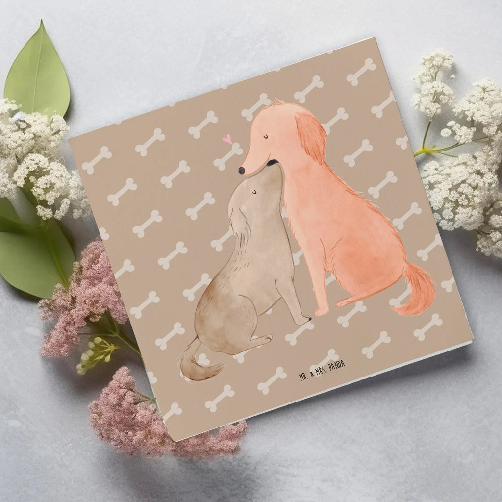 Deluxe Karte Hunde Liebe Karte, Grußkarte, Klappkarte, Einladungskarte, Glückwunschkarte, Hochzeitskarte, Geburtstagskarte, Hochwertige Grußkarte, Hochwertige Klappkarte, Hund, Hundemotiv, Haustier, Hunderasse, Tierliebhaber, Hundebesitzer, Sprüche, Liebe, Hund. Hunde, Kuss, Vertrauen, Kuscheln, Herz