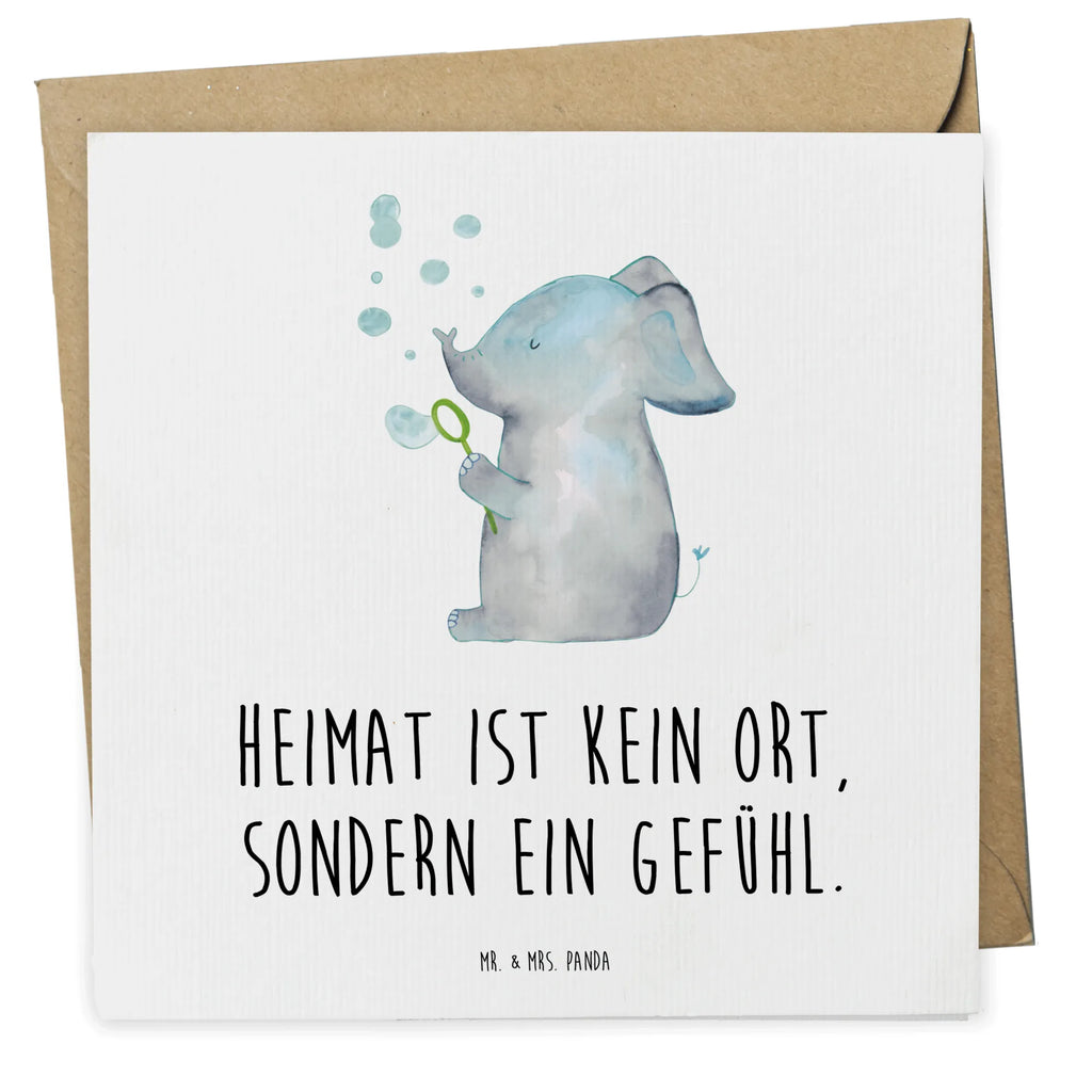 Deluxe Karte Elefant Seifenblasen Karte, Grußkarte, Klappkarte, Einladungskarte, Glückwunschkarte, Hochzeitskarte, Geburtstagskarte, Hochwertige Grußkarte, Hochwertige Klappkarte, Tiermotive, Gute Laune, lustige Sprüche, Tiere, Elefant, Elefanten, Dickhäuter, Rüsseltier, Seifenblasen, Liebe, Heimat, Gefühl. Daheim, Liebesbeweis, Liebesspruch