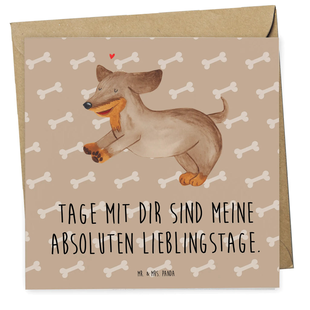 Deluxe Karte Hund Dackel Karte, Grußkarte, Klappkarte, Einladungskarte, Glückwunschkarte, Hochzeitskarte, Geburtstagskarte, Hochwertige Grußkarte, Hochwertige Klappkarte, Hund, Hundemotiv, Haustier, Hunderasse, Tierliebhaber, Hundebesitzer, Sprüche, Hunde, Dackel, Dachshund, happy dog