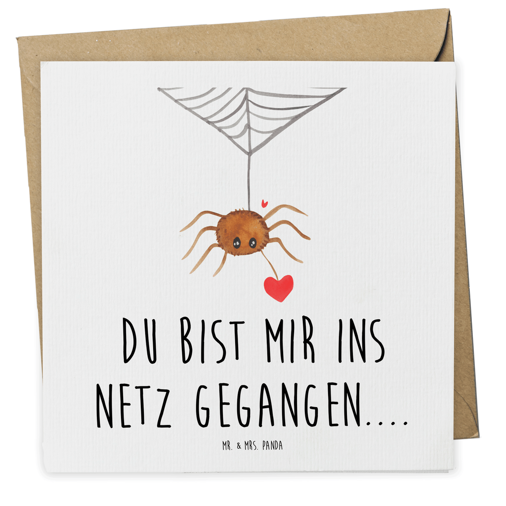 Deluxe Karte Spinne Agathe Liebe Karte, Grußkarte, Klappkarte, Einladungskarte, Glückwunschkarte, Hochzeitskarte, Geburtstagskarte, Hochwertige Grußkarte, Hochwertige Klappkarte, Spinne Agathe, Spinne, Agathe, Videos, Merchandise, Liebe, Verliebt, Liebesbeweis, Liebesgeschenk