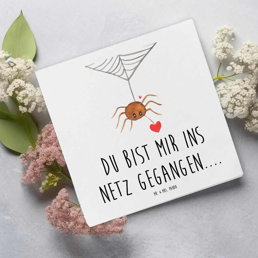 Deluxe Karte Spinne Agathe Liebe Karte, Grußkarte, Klappkarte, Einladungskarte, Glückwunschkarte, Hochzeitskarte, Geburtstagskarte, Hochwertige Grußkarte, Hochwertige Klappkarte, Spinne Agathe, Spinne, Agathe, Videos, Merchandise, Liebe, Verliebt, Liebesbeweis, Liebesgeschenk