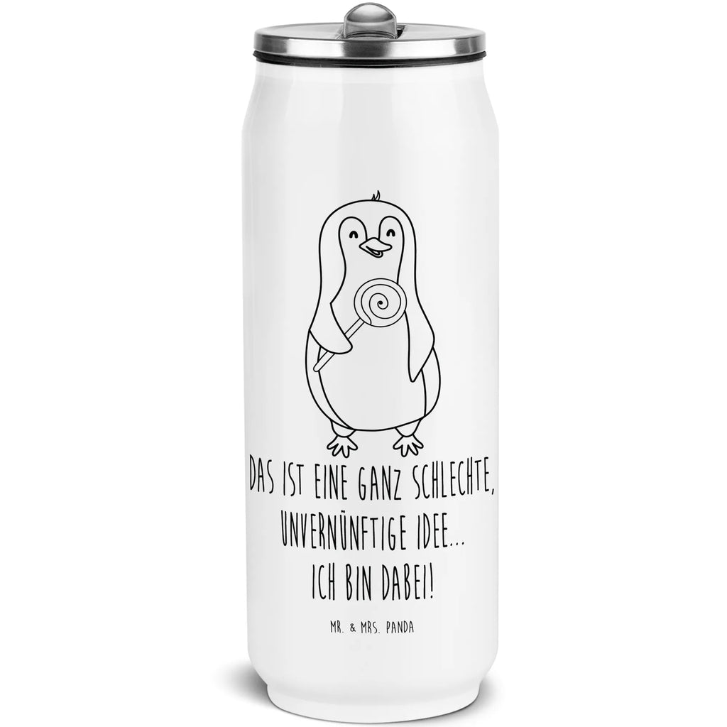 Getränkedosen Trinkflasche Pinguin Lolli Getränkedose, Trinkflasche, Pinguin, Pinguine, Lolli, Süßigkeiten, Blödsinn, Spruch, Rebell, Gauner, Ganove, Rabauke