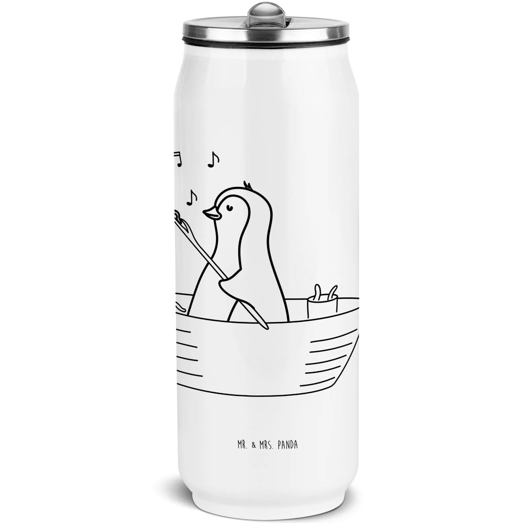 Getränkedosen Trinkflasche Pinguin Angelboot Getränkedose, Trinkflasche, Pinguin, Pinguine, Angeln, Boot, Angelboot, Lebenslust, Leben, genießen, Motivation, Neustart, Neuanfang, Trennung, Scheidung, Geschenkidee Liebeskummer