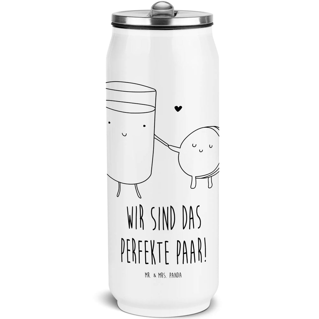 Getränkedosen Trinkflasche Milch Keks Getränkedose, Trinkflasche, Tiermotive, Gute Laune, lustige Sprüche, Tiere, Milk, Cookie, Milch, Keks, Kekse, Kaffee, Einladung Frühstück, Motiv süß, romantisch, perfektes Paar