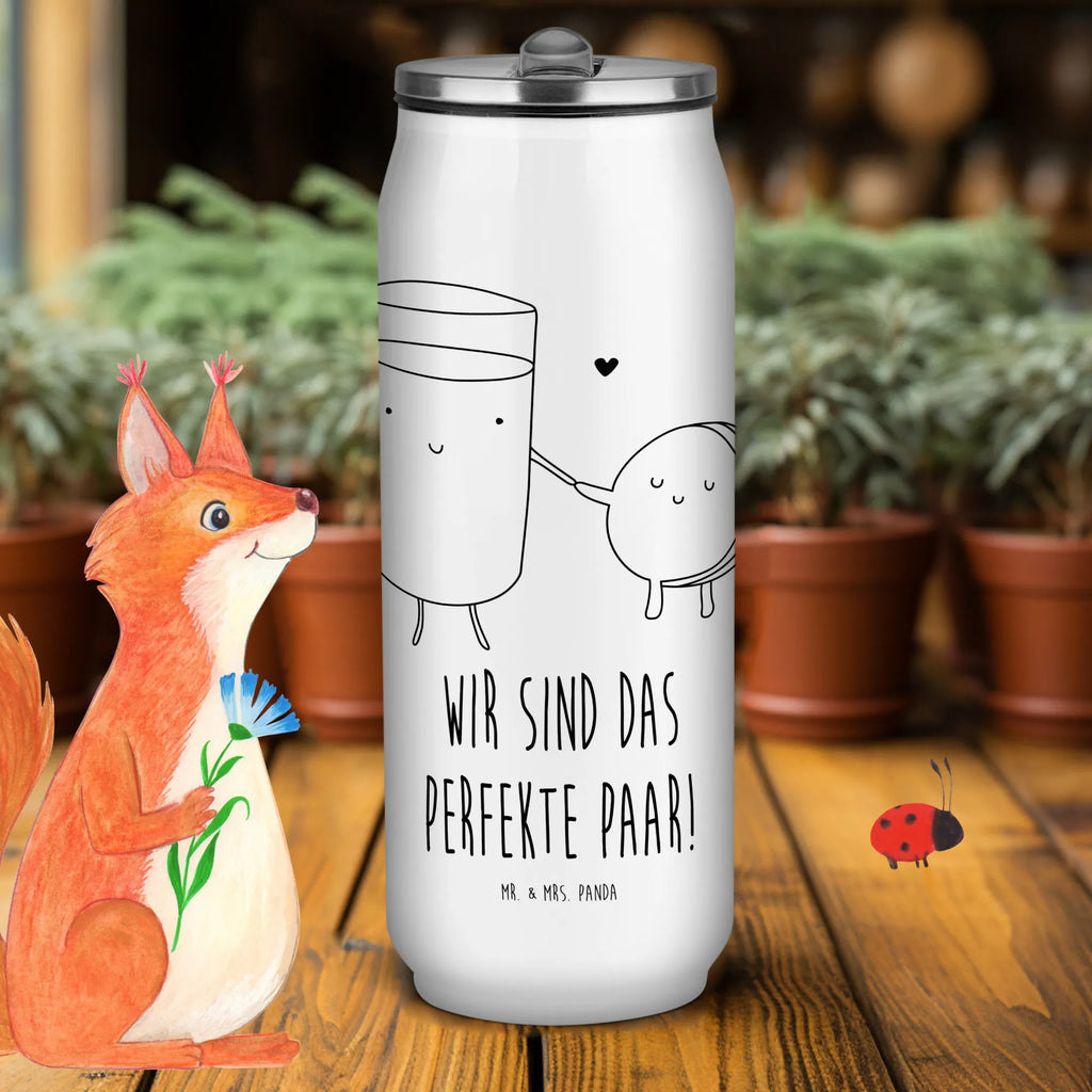 Getränkedosen Trinkflasche Milch Keks Getränkedose, Trinkflasche, Tiermotive, Gute Laune, lustige Sprüche, Tiere, Milk, Cookie, Milch, Keks, Kekse, Kaffee, Einladung Frühstück, Motiv süß, romantisch, perfektes Paar