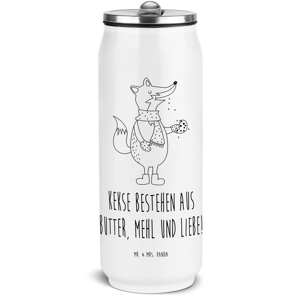 Getränkedosen Trinkflasche Fuchs Keks Getränkedose, Trinkflasche, Fuchs, Füchse, Backen Spruch, Kekse, Winter, Weihnachtszeit, Plätzchen, Liebe, Küche Deko