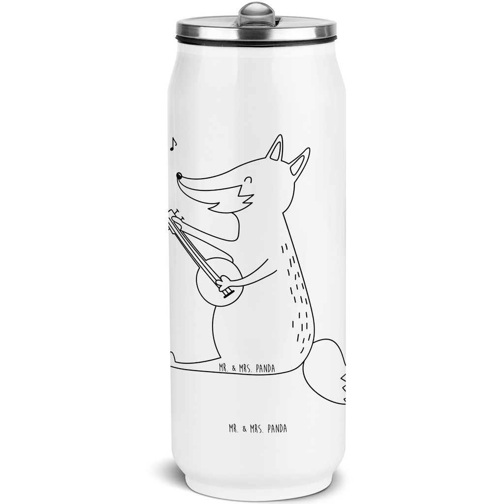 Getränkedosen Trinkflasche Fuchs Gitarre Getränkedose, Trinkflasche, Fuchs, Füchse, Geschenk Musiker, Musik Spruch, Musikerin, Sänger, Sängerin, Gitarre