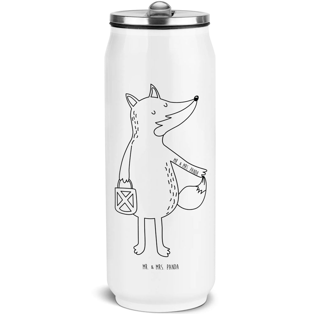 Getränkedosen Trinkflasche Fuchs Laterne Getränkedose, Trinkflasche, Fuchs, Füchse, Spruch trösten, Liebeskummer Spruch, Laterne, Sankt Martin, Laternenumzug, Aufmuntern, Cäsar Otto Hugo Flaischlen