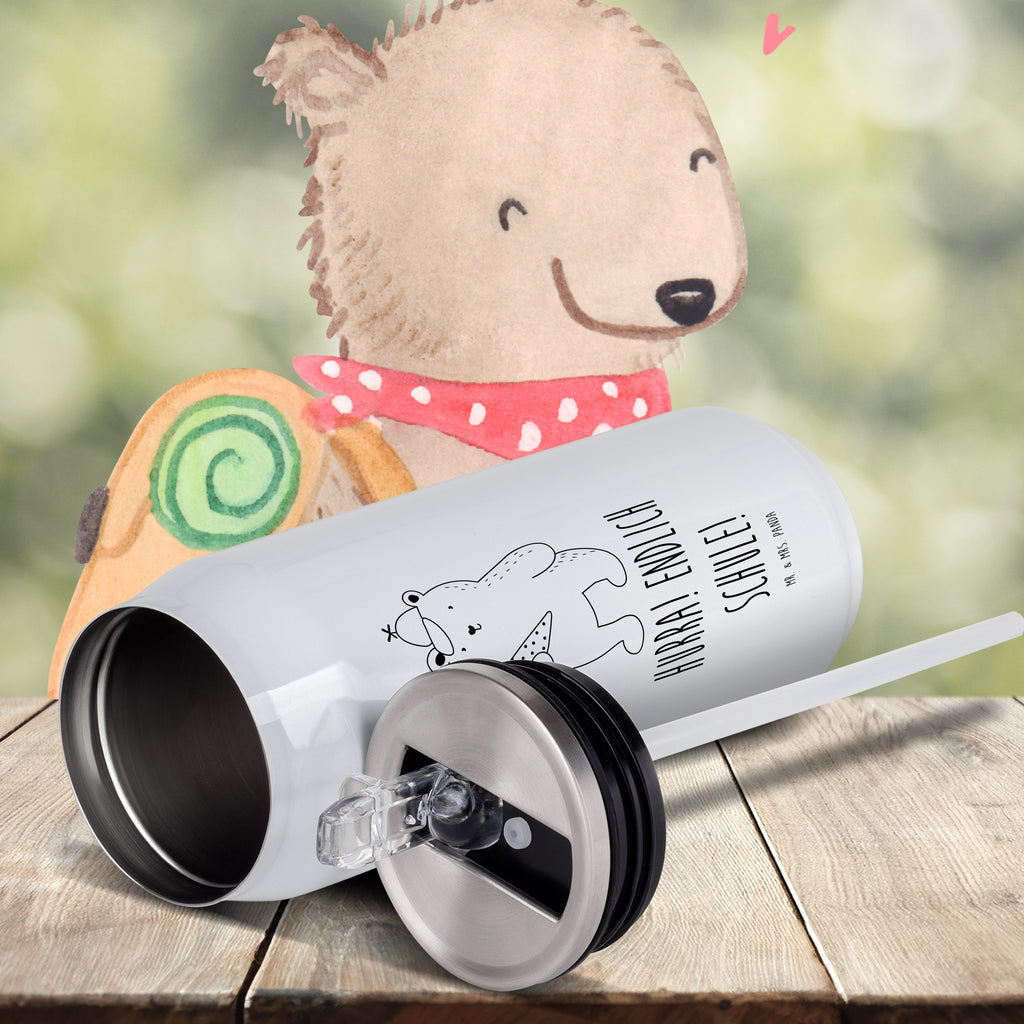 Getränkedosen Trinkflasche Bär Schultüte Getränkedose, Trinkflasche, Bär, Teddy, Teddybär, Bär Motiv, Schultüte, Erster Schultag Geschenk, Einschulung Geschenk, Schule Geschenk, Grundschule, Schulanfang, Schulbeginn