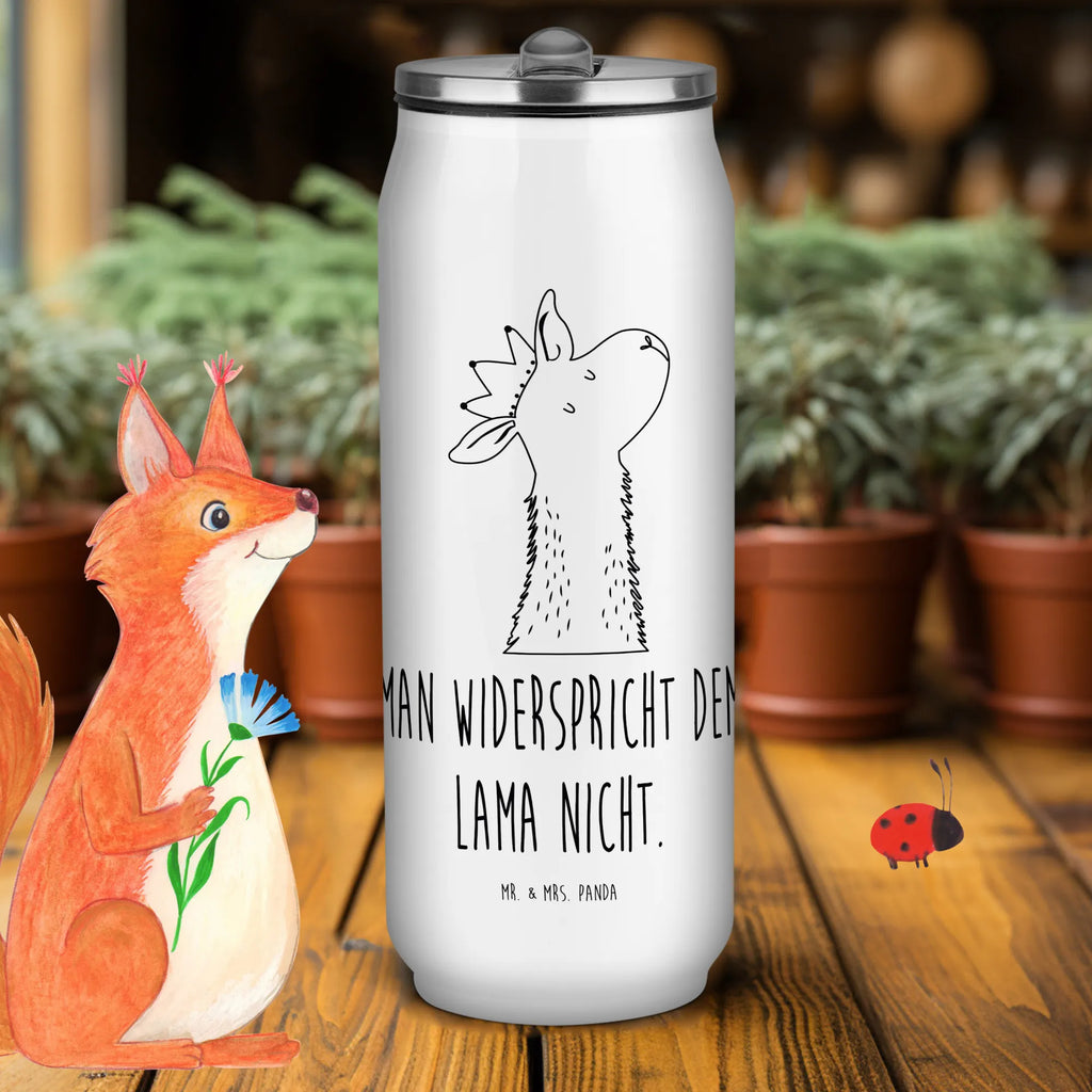 Getränkedosen Trinkflasche Lamakopf König Getränkedose, Trinkflasche, Lama, Alpaka, Lamas, König, Königin, Freundin, Mama, Papa, Büro Kollege, Kollegin, Chef, Vorgesetzter, Abi, Abitur