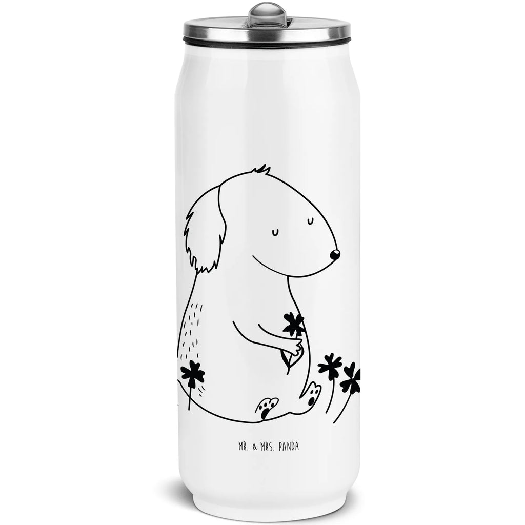 Getränkedosen Trinkflasche Hund Kleeblatt Getränkedose, Trinkflasche, Hund, Hundemotiv, Haustier, Hunderasse, Tierliebhaber, Hundebesitzer, Sprüche, Kleeblatt, Glück, Tagträume, Motivation, Neuanfang, Geschenk, Glücksbringer, Selbstliebe, Achtsamkeit