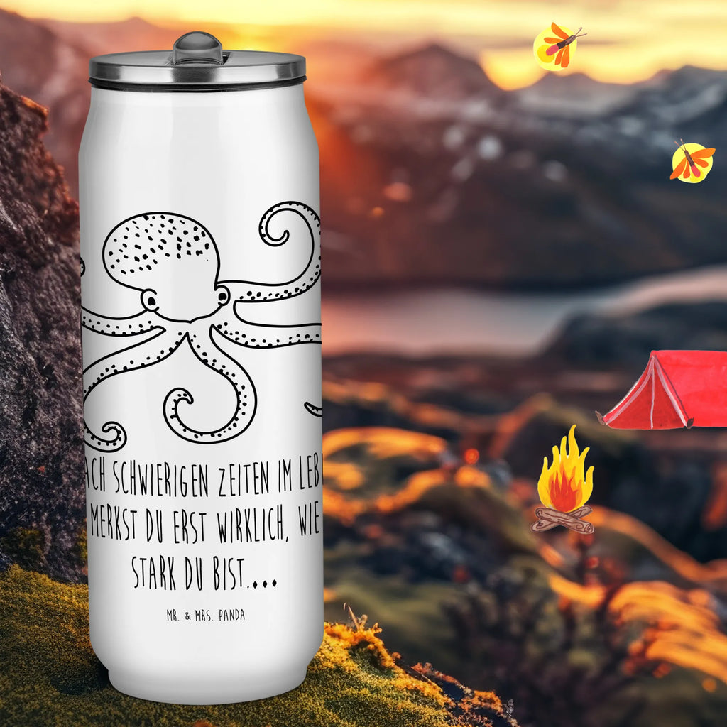 Drink Cans Water Bottle Squid Getränkedose, Trinkflasche, Tiermotive, Gute Laune, lustige Sprüche, Tiere, Meer, Meerestier, Krake, Tintenfisch, Arme, Wasser, Ozean