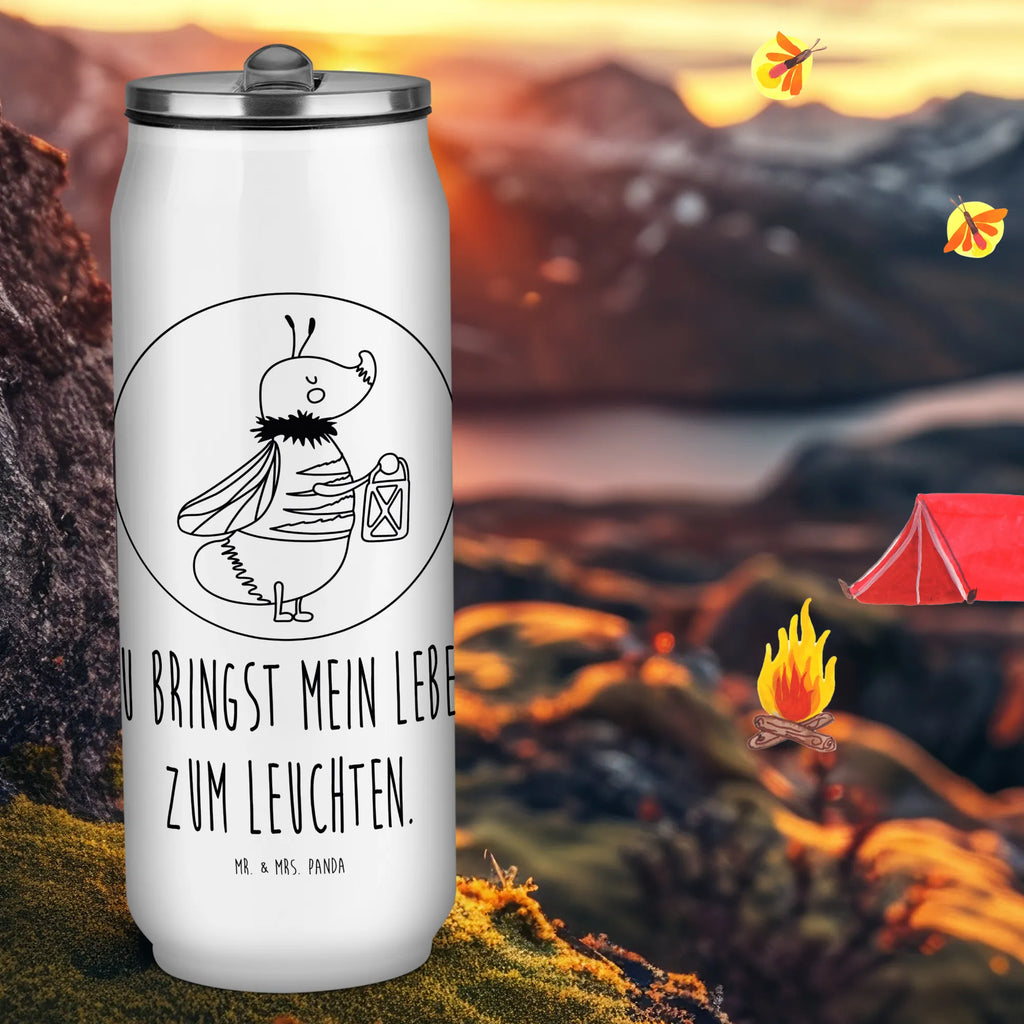 Getränkedosen Trinkflasche Glühwürmchen Getränkedose, Trinkflasche, Tiermotive, Gute Laune, lustige Sprüche, Tiere, Glühwürmchen, Glühwurm, Falter, Liebe, Leuchten, magisch, Liebesbeweis, Lieblingsmensch, Verlobung, Heiratsantrag, Jahrestag, Liebesspruch