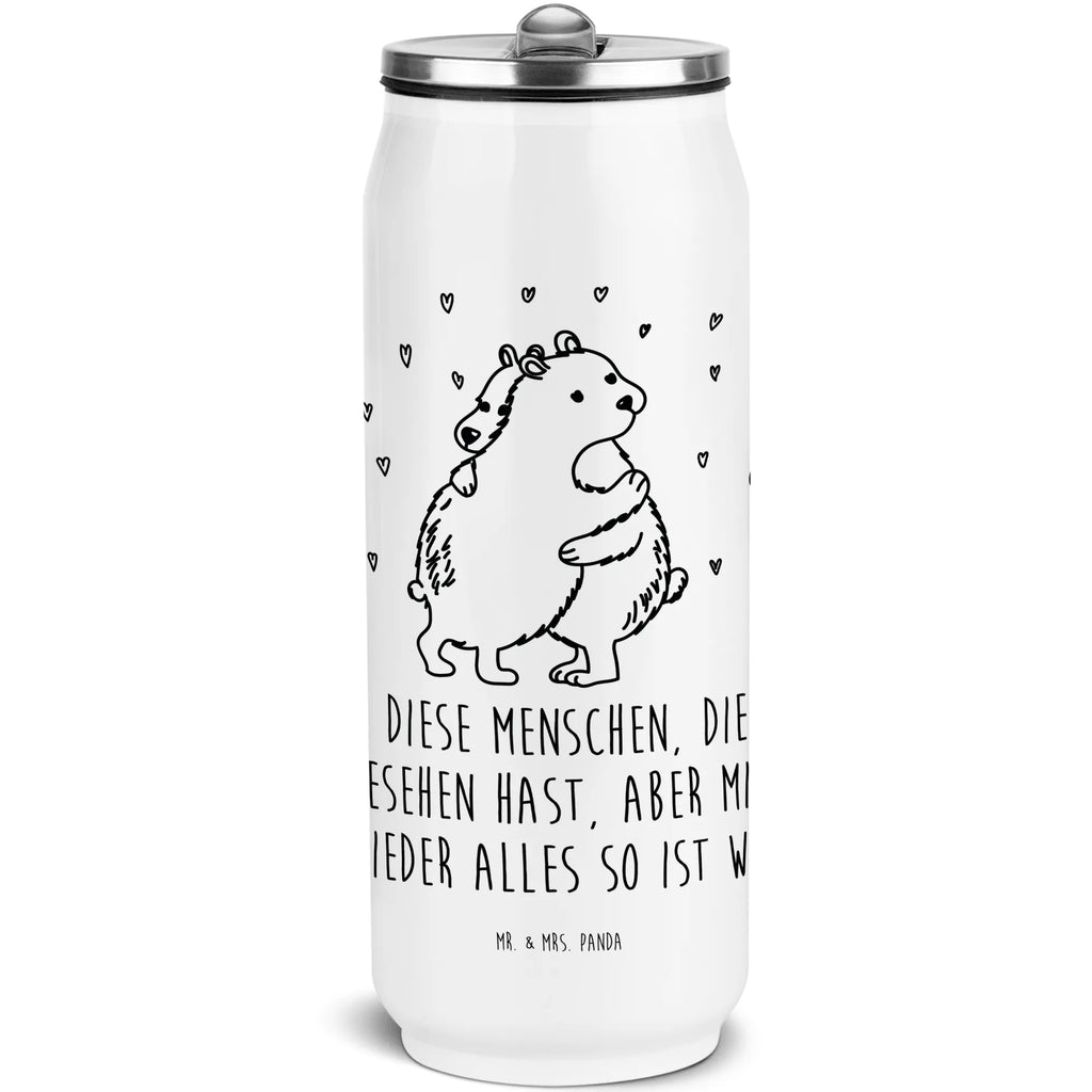 Getränkedosen Trinkflasche Eisbär Umarmen Getränkedose, Trinkflasche, Tiermotive, Gute Laune, lustige Sprüche, Tiere