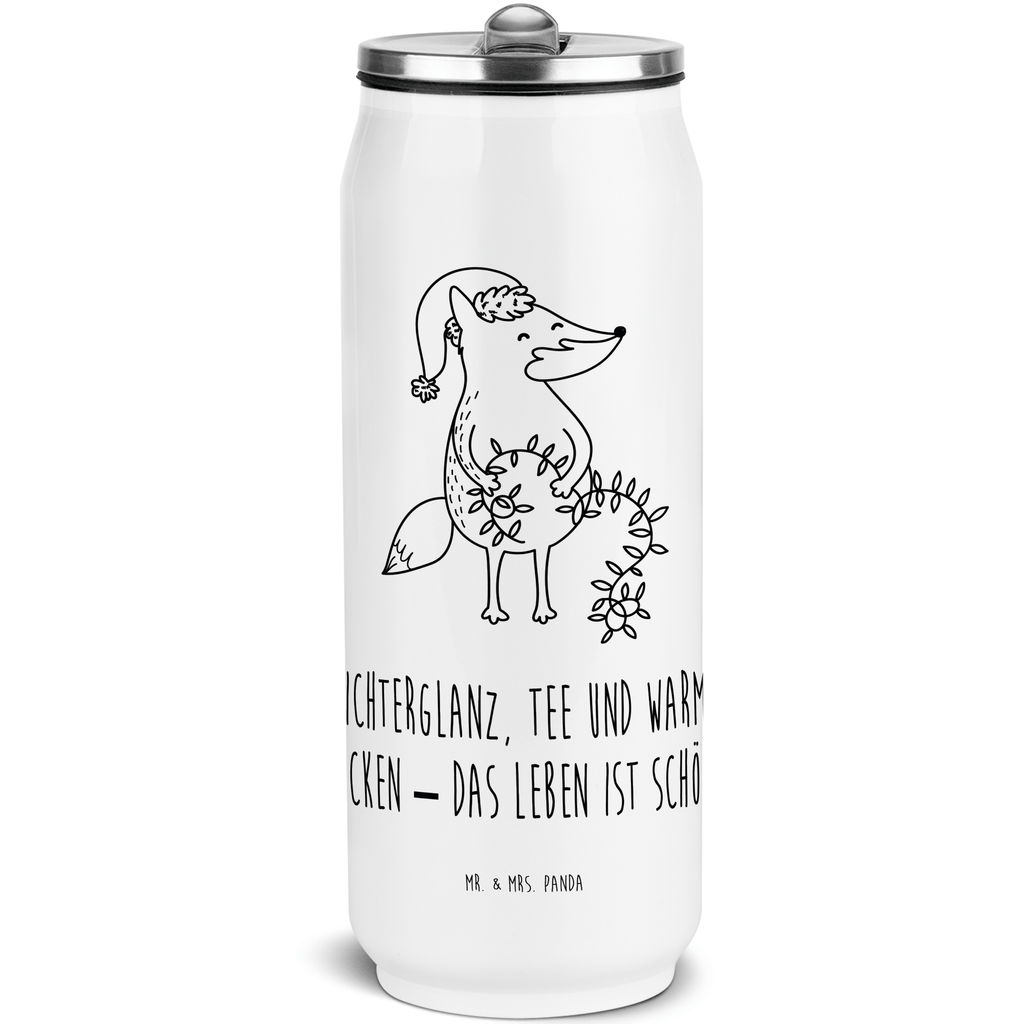 Getränkedosen Trinkflasche Fuchs Weihnachten Getränkedose, Trinkflasche, Winter, Weihnachten, Weihnachtsdeko, Nikolaus, Advent, Heiligabend, Wintermotiv, Fuchs, Füchse, Spruch schön, Geschenk Weihnachten, Weihnachtsmann, Weihnachtszeit