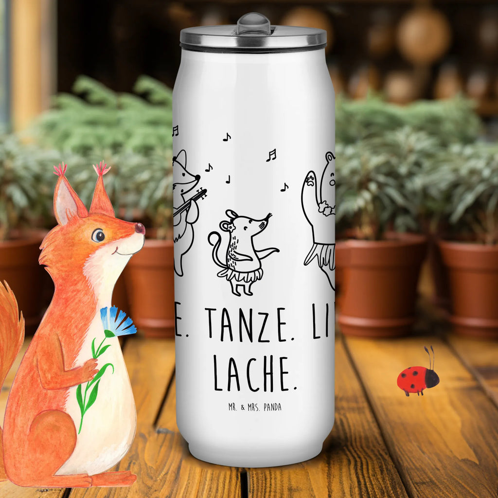 Getränkedosen Trinkflasche Waldtiere Aloha Getränkedose, Trinkflasche, Tiermotive, Gute Laune, lustige Sprüche, Tiere, Wald, Waldtiere, Musik, Aloha, Bär, Hase, Igel, Tanzen, Leben, Lachen