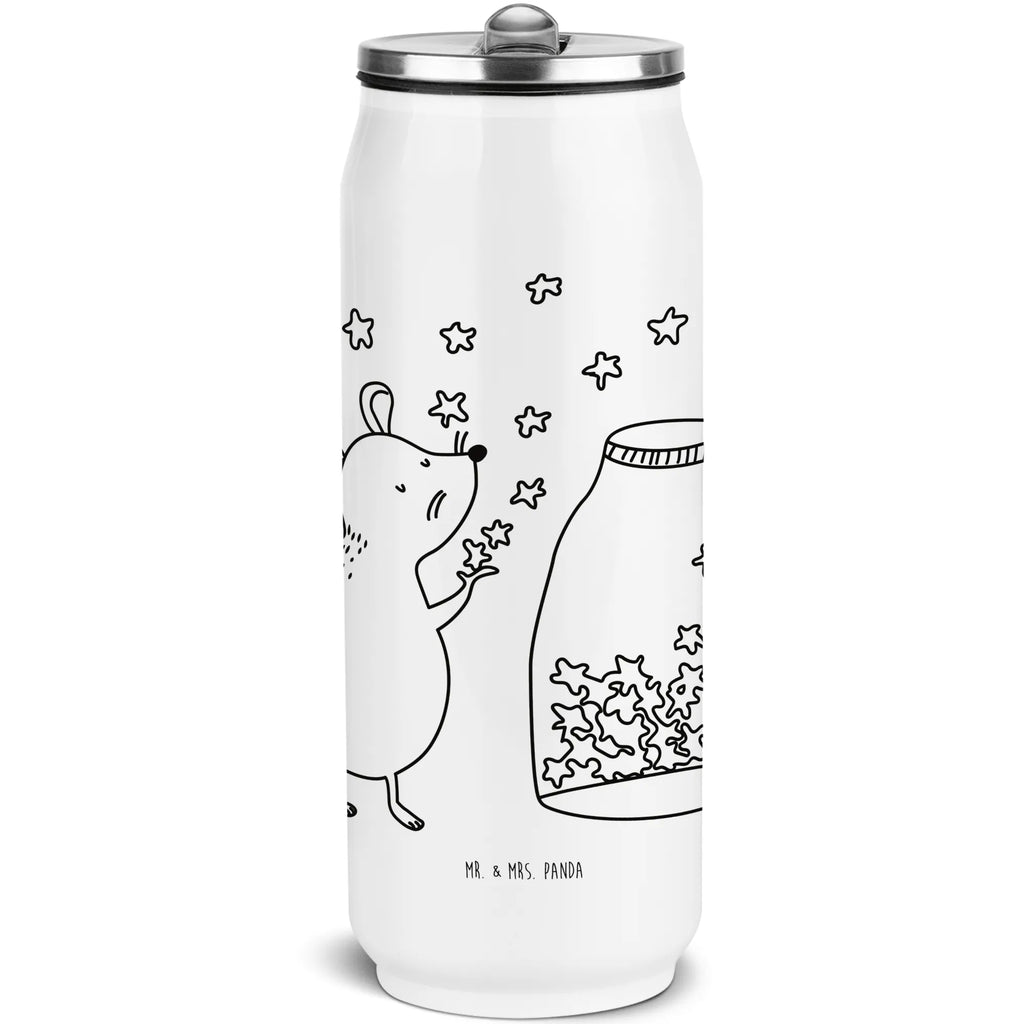 Getränkedosen Trinkflasche Maus Sterne Getränkedose, Trinkflasche, Tiermotive, Gute Laune, lustige Sprüche, Tiere, Maus, Sterne, Wunsch, Kind, Taufe, Taufgeschenk, Geburt, Schwangerschaft, erstes Kind, Kindergeburtstag, Geburtstag, Hoffnung, Träume