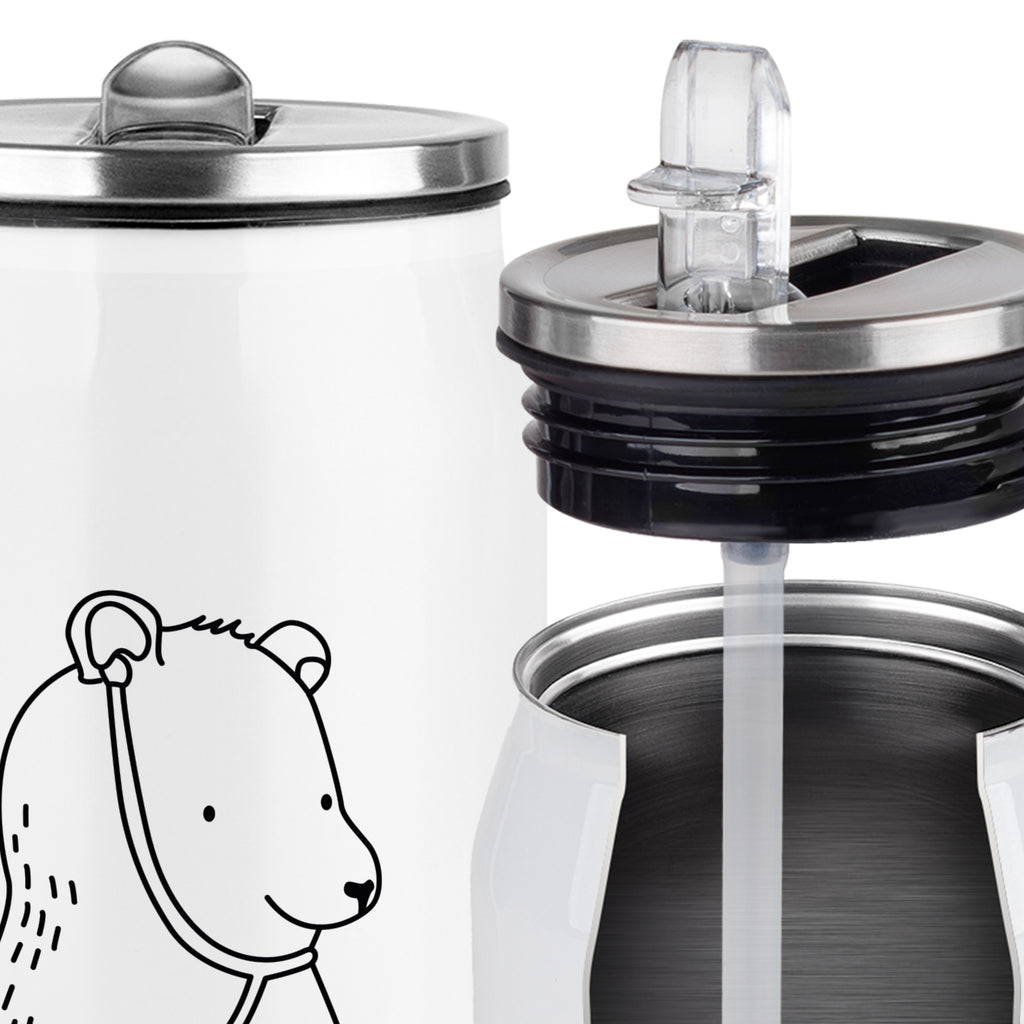 Personalisierte Getränkedosen Trinkflasche Bär Arzt Personalisierte Getränkedose, Personalisierte Trinkflasche, Trinkflasche mit Namen, Bär, Teddy, Teddybär, Arzt, Ärztin, Doktor, Professor, Doktorin, Professorin