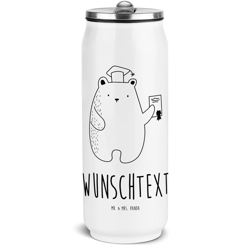 Personalisierte Getränkedosen Trinkflasche Bär Prüfung Personalisierte Getränkedose, Personalisierte Trinkflasche, Trinkflasche mit Namen, Bär, Teddy, Teddybär, Abitur, Prüfungen, Prüfung bestanden, Abschluss, Zeugnis, Abschlusszeugnis