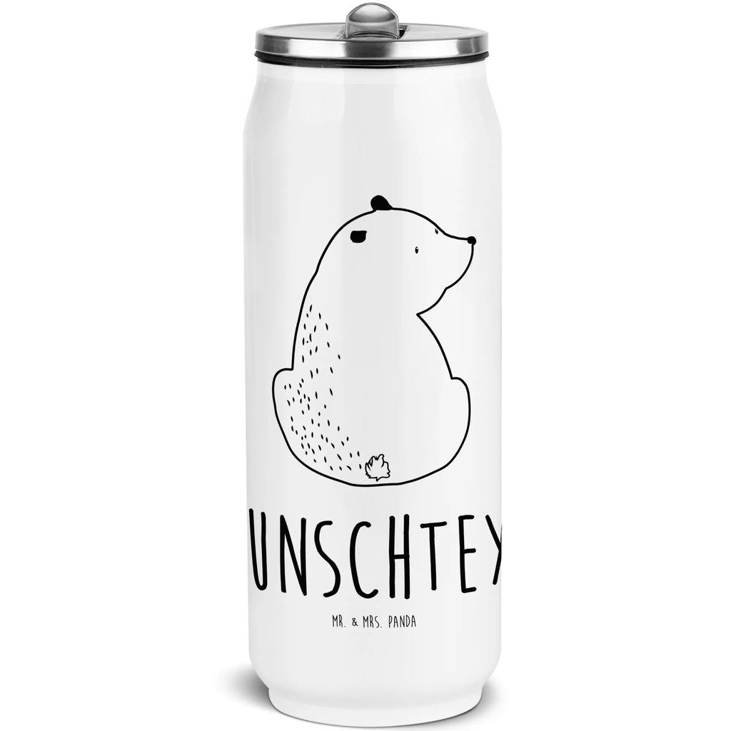 Personalisierte Getränkedosen Trinkflasche Bär Schulterblick Personalisierte Getränkedose, Personalisierte Trinkflasche, Trinkflasche mit Namen, Bär, Teddy, Teddybär, Selbstachtung, Weltansicht, Motivation, Bären, Bärenliebe, Weisheit