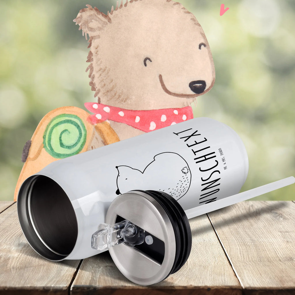 Personalisierte Getränkedosen Trinkflasche Bär Schulterblick Personalisierte Getränkedose, Personalisierte Trinkflasche, Trinkflasche mit Namen, Bär, Teddy, Teddybär, Selbstachtung, Weltansicht, Motivation, Bären, Bärenliebe, Weisheit