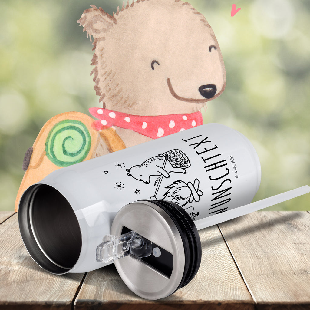 Personalisierte Getränkedosen Trinkflasche Bär & Marienkäfer Lagerfeuer Personalisierte Getränkedose, Personalisierte Trinkflasche, Trinkflasche mit Namen, Bär, Teddy, Teddybär, Lagerfeuer