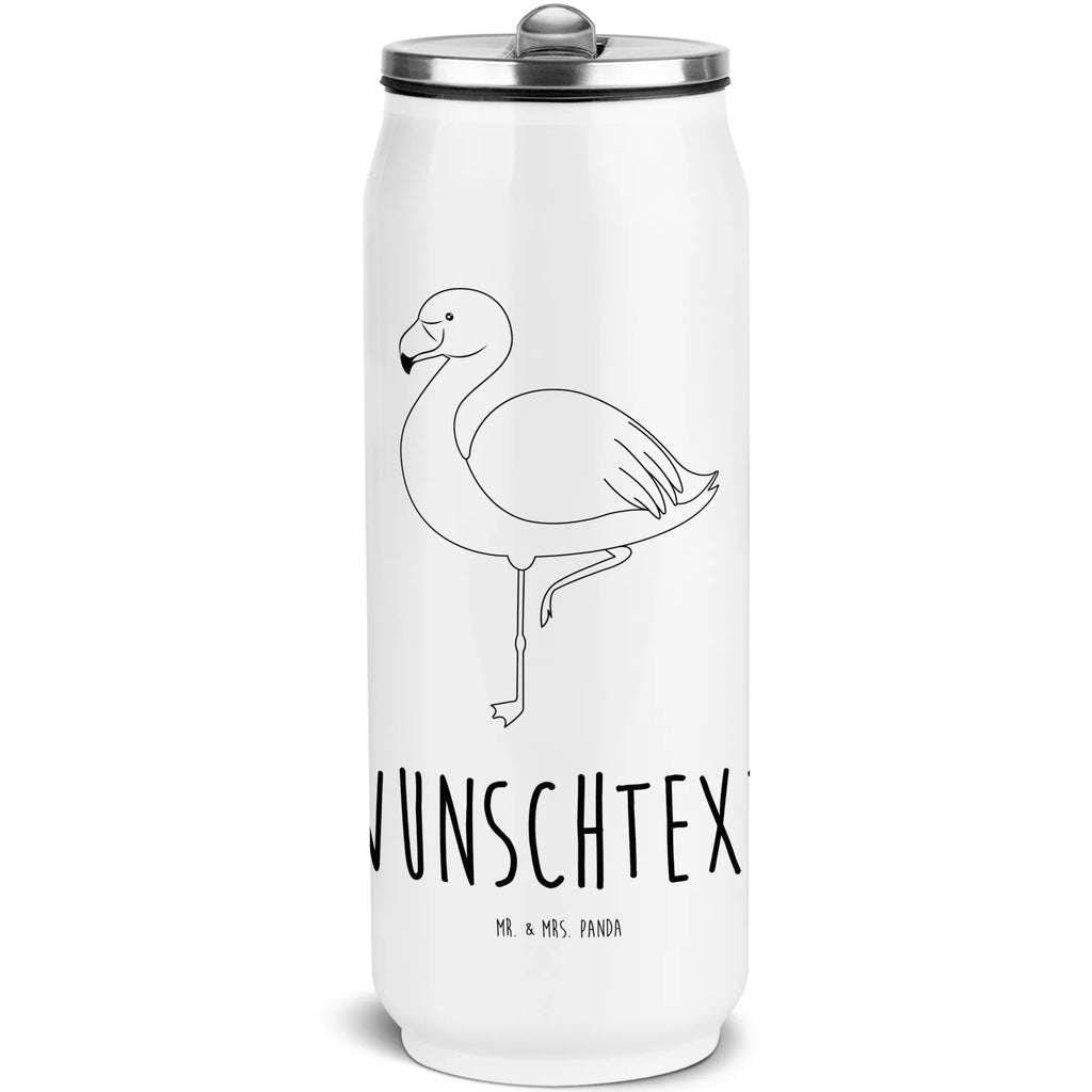 Personalisierte Getränkedosen Trinkflasche Flamingo Classic Personalisierte Getränkedose, Personalisierte Trinkflasche, Trinkflasche mit Namen, Flamingo, Einzigartig, Selbstliebe, Stolz, ich, für mich, Spruch, Freundin, Freundinnen, Außenseiter, Sohn, Tochter, Geschwister