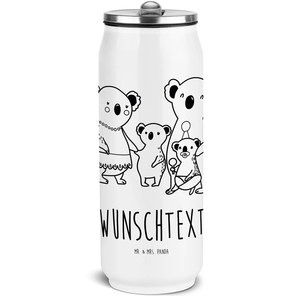 Personalisierte Getränkedosen Trinkflasche Koala Familie Personalisierte Getränkedose, Personalisierte Trinkflasche, Trinkflasche mit Namen, Familie, Vatertag, Muttertag, Bruder, Schwester, Mama, Papa, Oma, Opa, Koala, Koalas, Family, Kinder, Geschwister, Familienleben