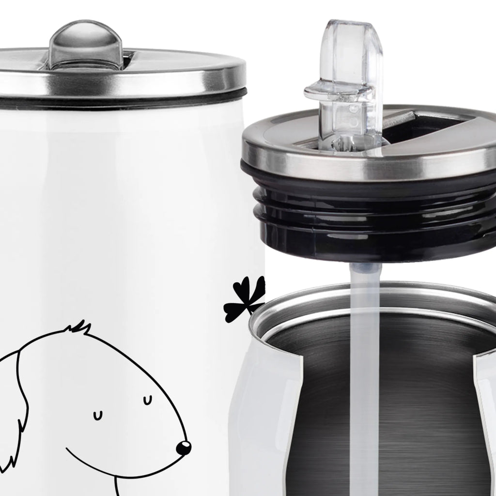 Personalisierte Getränkedosen Trinkflasche Hund Kleeblatt Personalisierte Getränkedose, Personalisierte Trinkflasche, Trinkflasche mit Namen, Hund, Hundemotiv, Haustier, Hunderasse, Tierliebhaber, Hundebesitzer, Sprüche, Kleeblatt, Glück, Tagträume, Motivation, Neuanfang, Geschenk, Glücksbringer, Selbstliebe, Achtsamkeit