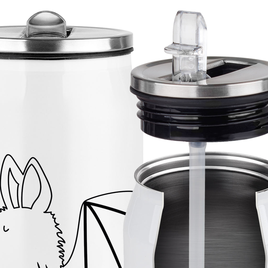 Personalisierte Getränkedosen Trinkflasche Fledermaus Sitzen Personalisierte Getränkedose, Personalisierte Trinkflasche, Trinkflasche mit Namen, Tiermotive, Gute Laune, lustige Sprüche, Tiere, Fledermaus, Fledermäuse, Motivation, entspannen