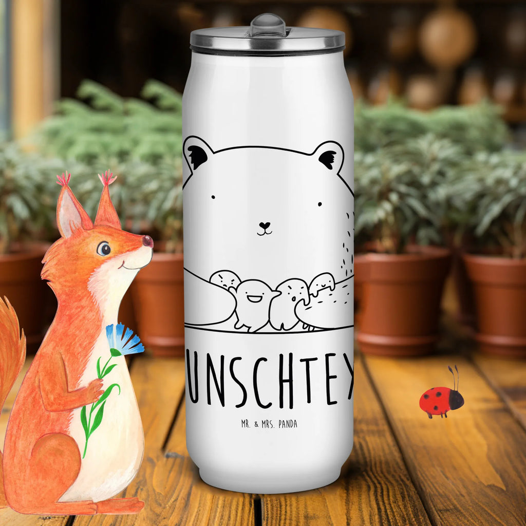 Personalisierte Getränkedosen Trinkflasche Bär Gefühl Personalisierte Getränkedose, Personalisierte Trinkflasche, Trinkflasche mit Namen, Bär, Teddy, Teddybär, Wahnsinn, Verrückt, Durchgedreht