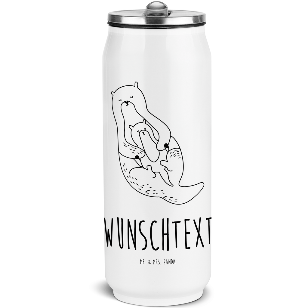 Personalisierte Getränkedosen Trinkflasche Otter Kind Personalisierte Getränkedose, Personalisierte Trinkflasche, Trinkflasche mit Namen, Otter, Fischotter, Seeotter, Otter Seeotter See Otter