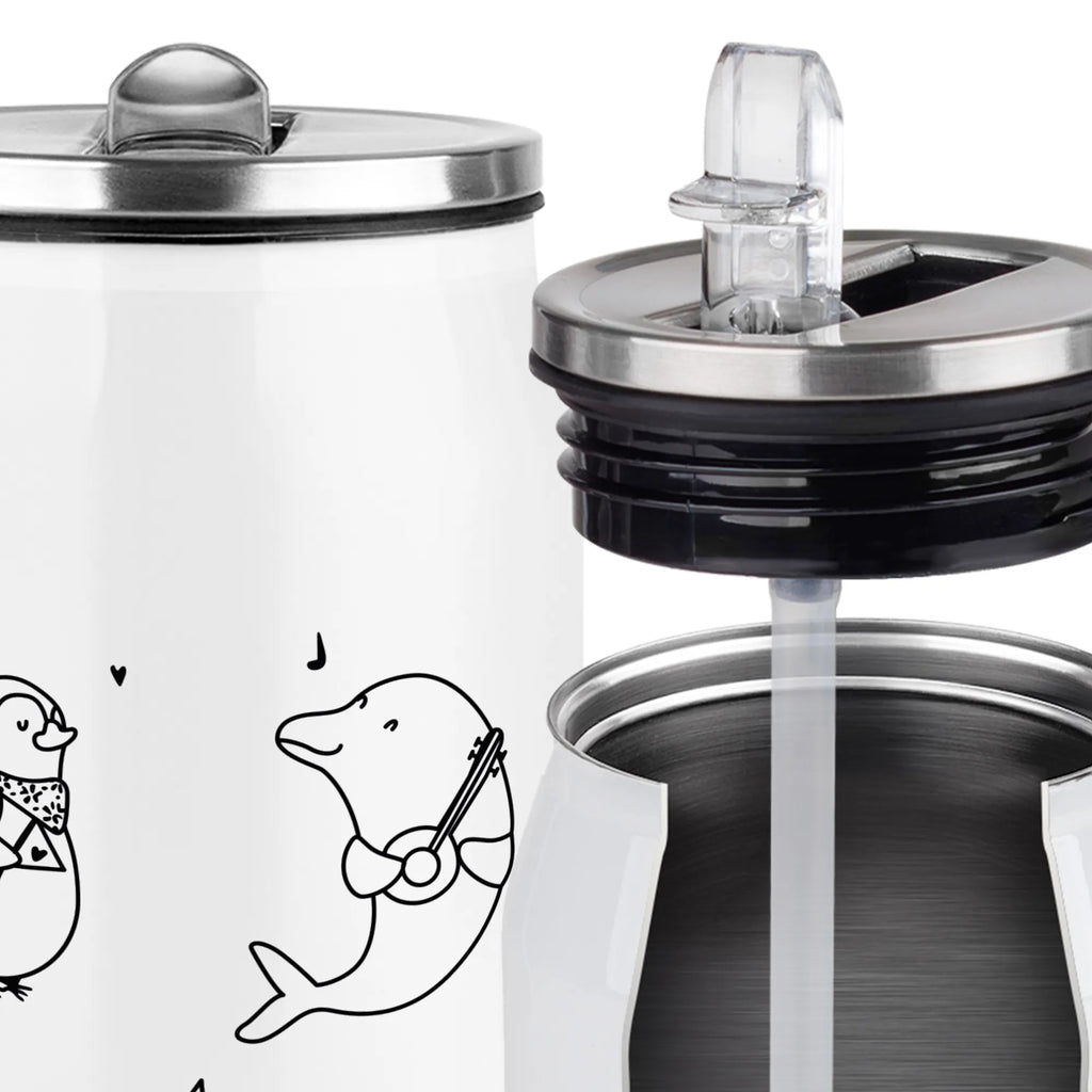 Personalisierte Getränkedosen Trinkflasche Big Band Personalisierte Getränkedose, Personalisierte Trinkflasche, Trinkflasche mit Namen, Tiermotive, Gute Laune, lustige Sprüche, Tiere, Hund, Pinguin, Maus, Elefant, Delfin, Gitarre, Band, Triangel, Musikanten, Musik