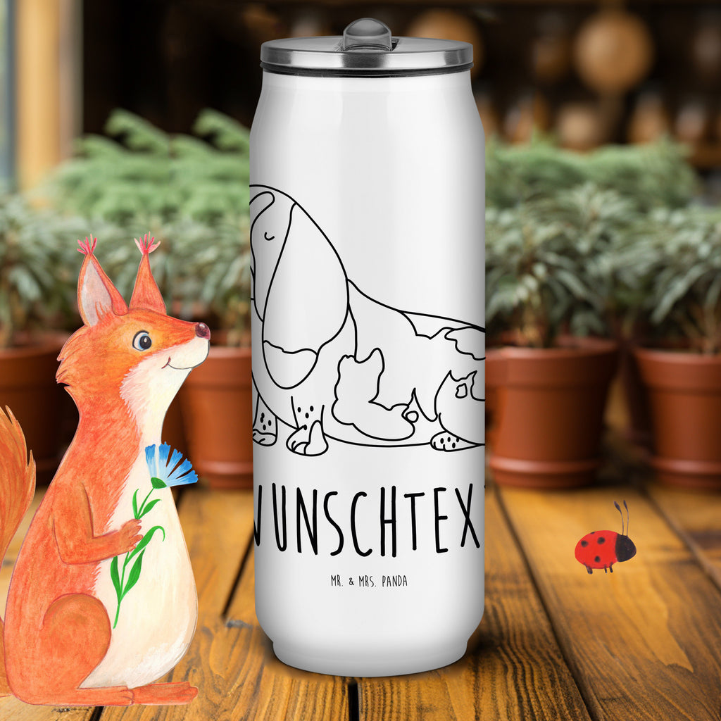 Personalisierte Getränkedosen Trinkflasche Hund Basset Hound Personalisierte Getränkedose, Personalisierte Trinkflasche, Trinkflasche mit Namen, Hund, Hundemotiv, Haustier, Hunderasse, Tierliebhaber, Hundebesitzer, Sprüche, Basset Hound, Basset, Hundeliebe, kinderlos