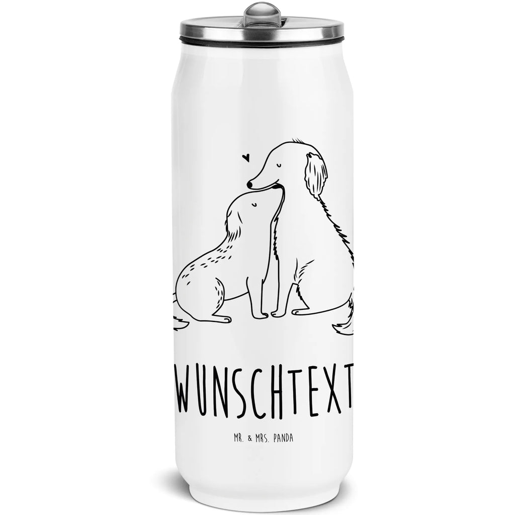 Personalisierte Getränkedosen Trinkflasche Hunde Liebe Personalisierte Getränkedose, Personalisierte Trinkflasche, Trinkflasche mit Namen, Hund, Hundemotiv, Haustier, Hunderasse, Tierliebhaber, Hundebesitzer, Sprüche, Liebe, Hund. Hunde, Kuss, Vertrauen, Kuscheln, Herz