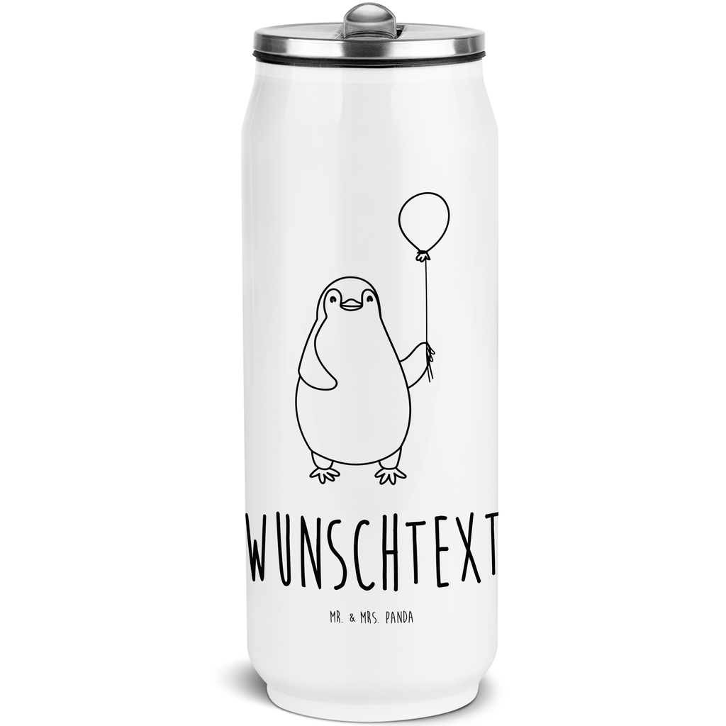 Personalisierte Getränkedosen Trinkflasche Pinguin Luftballon Personalisierte Getränkedose, Personalisierte Trinkflasche, Trinkflasche mit Namen, Pinguin, Pinguine, Luftballon, Tagträume, Lebenslust, Geschenk Freundin, Geschenkidee, beste Freundin, Motivation, Neustart, neues Leben, Liebe, Glück