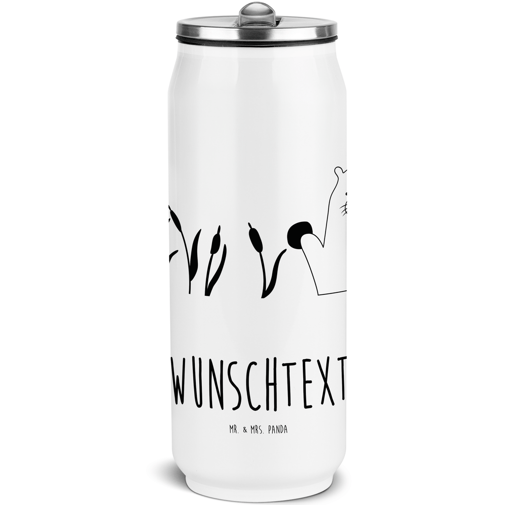 Personalisierte Getränkedosen Trinkflasche Otter Stein Personalisierte Getränkedose, Personalisierte Trinkflasche, Trinkflasche mit Namen, Otter, Fischotter, Seeotter, Otter Seeotter See Otter