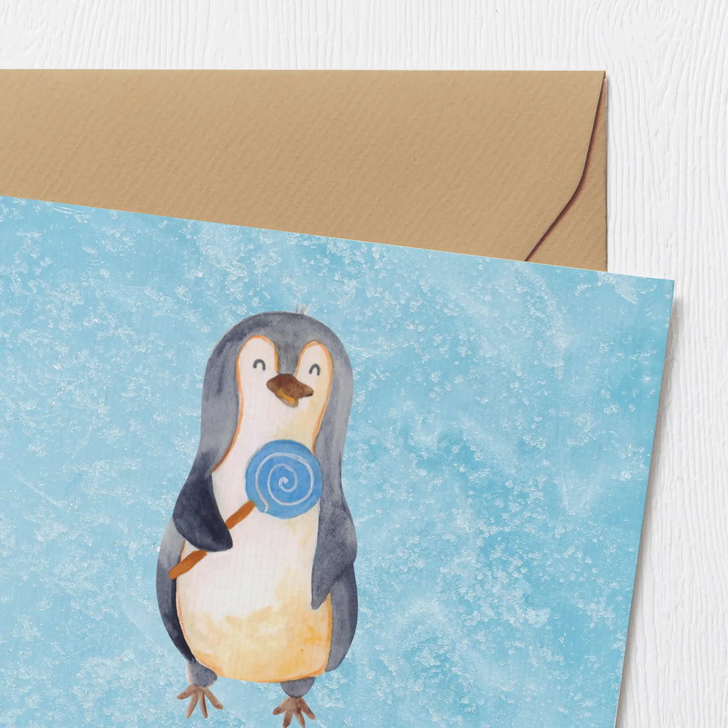 Personalisierte Deluxe Karte Pinguin Lolli Personalisierte Grußkarte, Personalisiertere Klappkarte, Personalisierte Einladungskarte, Personalisierte Glückwunschkarte, Personalisierte Hochzeitskarte, Personalisierte Geburtstagskarte, Grußkarte mit Namen, Grußkarte selber drucken, Grußkarte selbst gestalten, Grußkarte mit persönlichen Nachrichten, Grußkarte als Geldgeschenk, Grußkarten personalisiert, Personalisierte Karte, Pinguin, Pinguine, Lolli, Süßigkeiten, Blödsinn, Spruch, Rebell, Gauner, Ganove, Rabauke