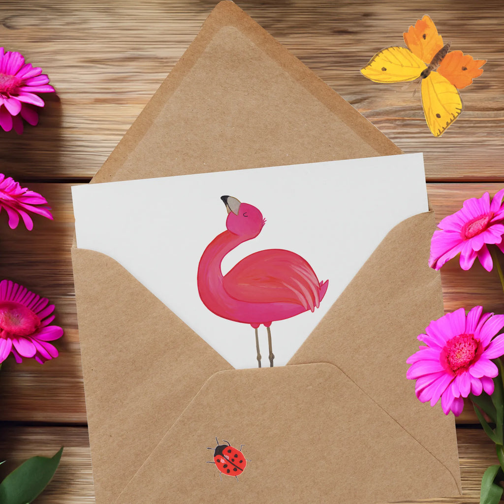 Personalisierte Deluxe Karte Flamingo Stolz Personalisierte Grußkarte, Personalisiertere Klappkarte, Personalisierte Einladungskarte, Personalisierte Glückwunschkarte, Personalisierte Hochzeitskarte, Personalisierte Geburtstagskarte, Grußkarte mit Namen, Grußkarte selber drucken, Grußkarte selbst gestalten, Grußkarte mit persönlichen Nachrichten, Grußkarte als Geldgeschenk, Grußkarten personalisiert, Personalisierte Karte, Flamingo, stolz, Freude, Selbstliebe, Selbstakzeptanz, Freundin, beste Freundin, Tochter, Mama, Schwester