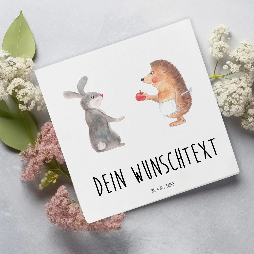 Personalisierte Deluxe Karte Hase Igel Personalisierte Grußkarte, Personalisiertere Klappkarte, Personalisierte Einladungskarte, Personalisierte Glückwunschkarte, Personalisierte Hochzeitskarte, Personalisierte Geburtstagskarte, Grußkarte mit Namen, Grußkarte selber drucken, Grußkarte selbst gestalten, Grußkarte mit persönlichen Nachrichten, Grußkarte als Geldgeschenk, Grußkarten personalisiert, Personalisierte Karte, Tiermotive, Gute Laune, lustige Sprüche, Tiere, Igel und Hase, Igel, Hase, Liebe Spruch, Liebeskummer Geschenk, Herzschmerz, Trösten, Trennungsschmerz, Spruch romantisch