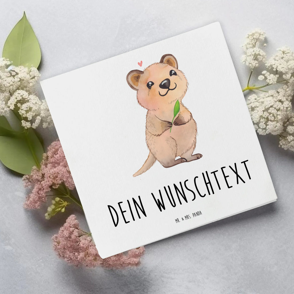 Personalisierte Deluxe Karte Quokka Happy Personalisierte Grußkarte, Personalisiertere Klappkarte, Personalisierte Einladungskarte, Personalisierte Glückwunschkarte, Personalisierte Hochzeitskarte, Personalisierte Geburtstagskarte, Grußkarte mit Namen, Grußkarte selber drucken, Grußkarte selbst gestalten, Grußkarte mit persönlichen Nachrichten, Grußkarte als Geldgeschenk, Grußkarten personalisiert, Personalisierte Karte, Tiermotive, Gute Laune, lustige Sprüche, Tiere, Quokka, Verschieben, Aufschieberitis, Lustiger Spruch, Niedliches Tier, Dinge erledigen