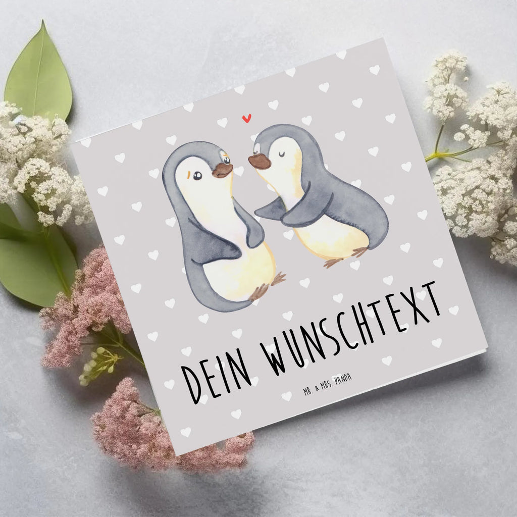 Personalisierte Deluxe Karte Pinguine trösten Personalisierte Grußkarte, Personalisiertere Klappkarte, Personalisierte Einladungskarte, Personalisierte Glückwunschkarte, Personalisierte Hochzeitskarte, Personalisierte Geburtstagskarte, Grußkarte mit Namen, Grußkarte selber drucken, Grußkarte selbst gestalten, Grußkarte mit persönlichen Nachrichten, Grußkarte als Geldgeschenk, Grußkarten personalisiert, Personalisierte Karte, Liebe, Partner, Freund, Freundin, Ehemann, Ehefrau, Heiraten, Verlobung, Heiratsantrag, Liebesgeschenk, Jahrestag, Hocheitstag, Valentinstag, Geschenk für Frauen, Hochzeitstag, Mitbringsel, Geschenk für Freundin, Geschenk für Partner, Liebesbeweis, für Männer, für Ehemann