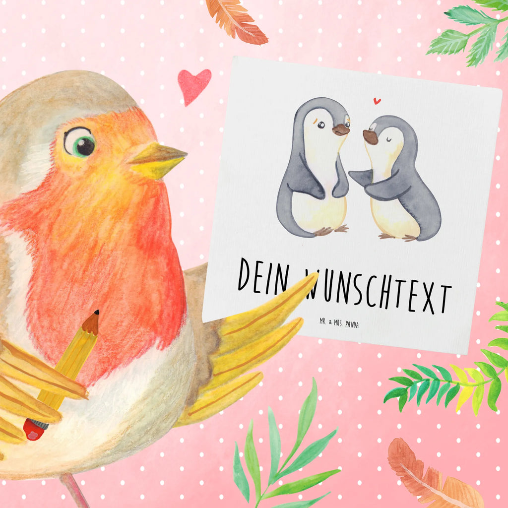 Personalisierte Deluxe Karte Pinguine trösten Personalisierte Grußkarte, Personalisiertere Klappkarte, Personalisierte Einladungskarte, Personalisierte Glückwunschkarte, Personalisierte Hochzeitskarte, Personalisierte Geburtstagskarte, Grußkarte mit Namen, Grußkarte selber drucken, Grußkarte selbst gestalten, Grußkarte mit persönlichen Nachrichten, Grußkarte als Geldgeschenk, Grußkarten personalisiert, Personalisierte Karte, Liebe, Partner, Freund, Freundin, Ehemann, Ehefrau, Heiraten, Verlobung, Heiratsantrag, Liebesgeschenk, Jahrestag, Hocheitstag, Valentinstag, Geschenk für Frauen, Hochzeitstag, Mitbringsel, Geschenk für Freundin, Geschenk für Partner, Liebesbeweis, für Männer, für Ehemann