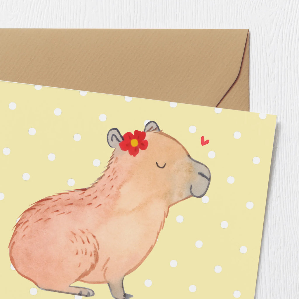 Personalisierte Deluxe Karte Capybara Blume Personalisierte Grußkarte, Personalisiertere Klappkarte, Personalisierte Einladungskarte, Personalisierte Glückwunschkarte, Personalisierte Hochzeitskarte, Personalisierte Geburtstagskarte, Grußkarte mit Namen, Grußkarte selber drucken, Grußkarte selbst gestalten, Grußkarte mit persönlichen Nachrichten, Grußkarte als Geldgeschenk, Grußkarten personalisiert, Personalisierte Karte, Tiermotive, Gute Laune, lustige Sprüche, Tiere, Capybara