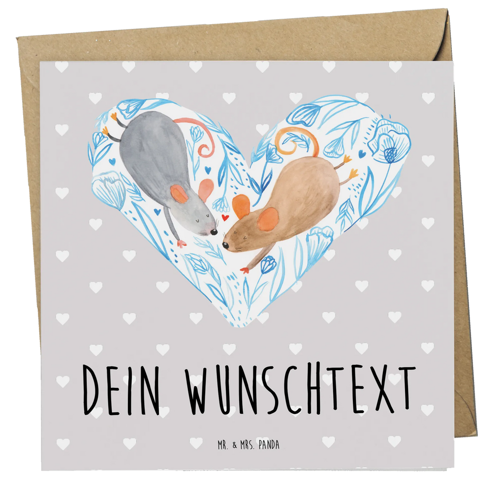 Personalisierte Deluxe Karte Mäuse Herz Personalisierte Grußkarte, Personalisiertere Klappkarte, Personalisierte Einladungskarte, Personalisierte Glückwunschkarte, Personalisierte Hochzeitskarte, Personalisierte Geburtstagskarte, Grußkarte mit Namen, Grußkarte selber drucken, Grußkarte selbst gestalten, Grußkarte mit persönlichen Nachrichten, Grußkarte als Geldgeschenk, Grußkarten personalisiert, Personalisierte Karte, Liebe, Partner, Freund, Freundin, Ehemann, Ehefrau, Heiraten, Verlobung, Heiratsantrag, Liebesgeschenk, Jahrestag, Hocheitstag, Maus, Mäuse, Liebesbotschaft, Liebesbeweis, Hochzeit, Lieblingsmensch, Gemeinsamkeit, Love, Geschenk für zwei